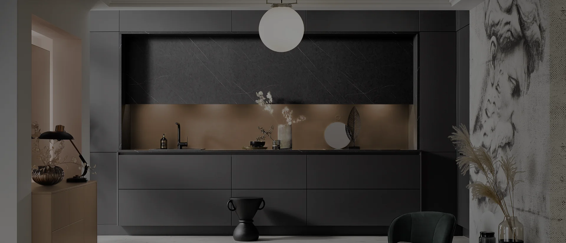 Osez la cuisine noire : nos plus belles inspirations design