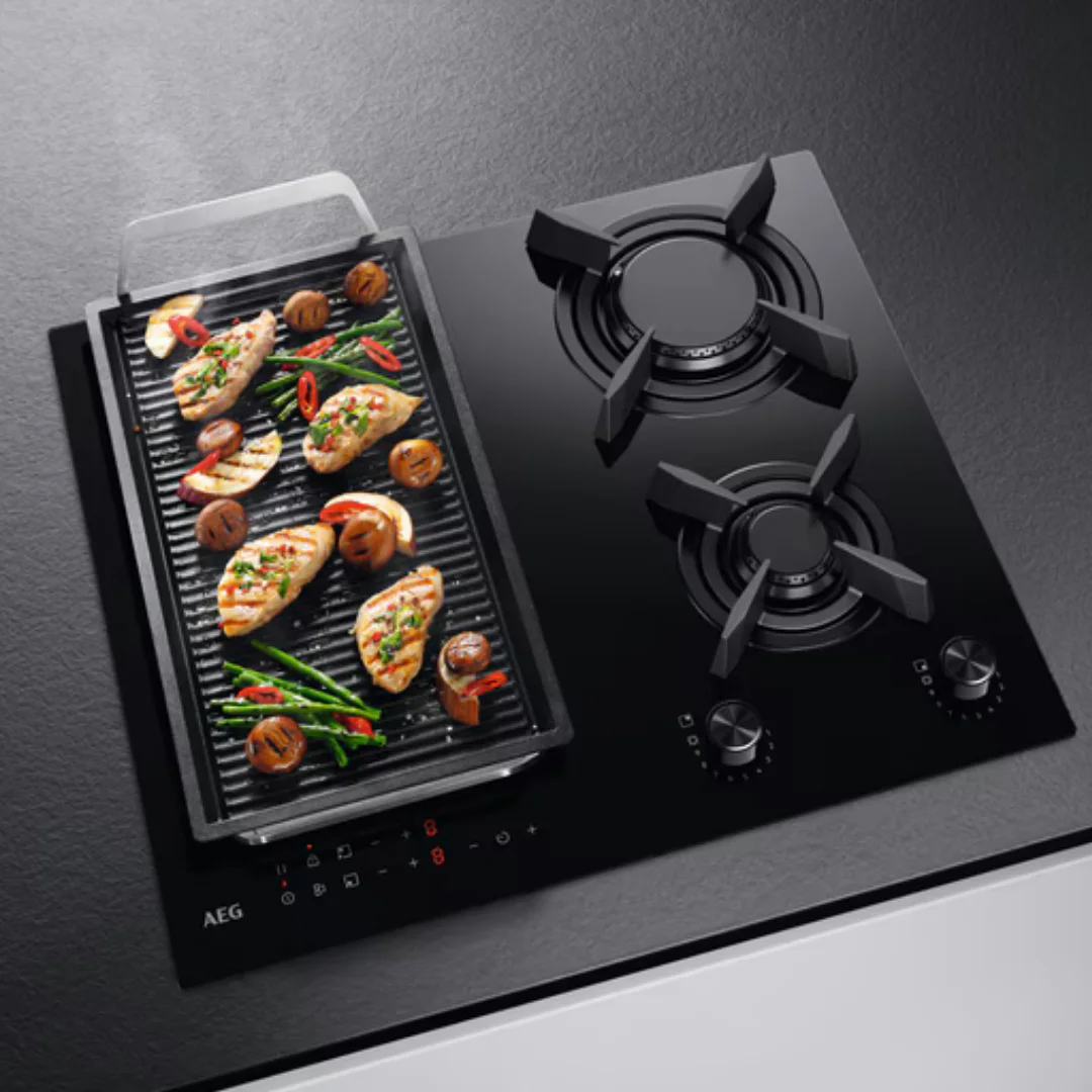 plaque de cuisson mixte